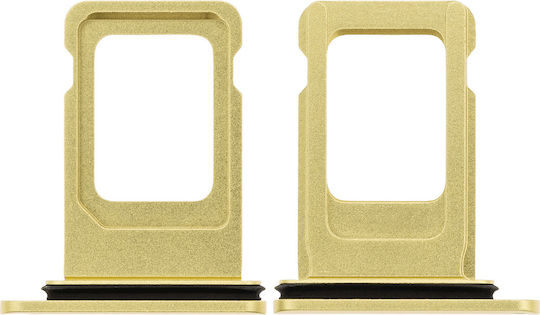 Single Sim Card Tray Iphone 11 Yellow