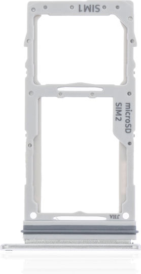 Dual Sim Card Tray Samsung Galaxy S10 Lite Prism White