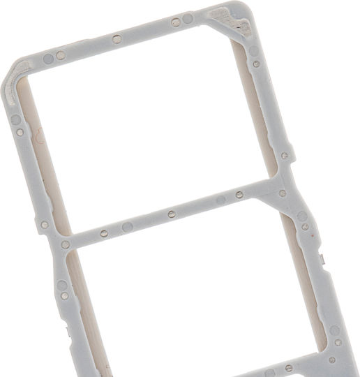 Двойна SIM карта тава Samsung Galaxy A51 4G A515 2019 Prism Crush Бял