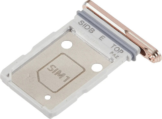 Dual SIM Kartenhalter Samsung Galaxy S26 S942 Rosa Gold