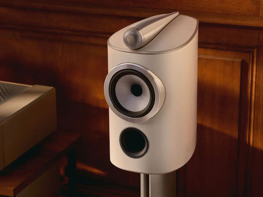 Bowers & Wilkins Pereche de boxe Hi-Fi de bibliotecă cu 2 căi Warm White
