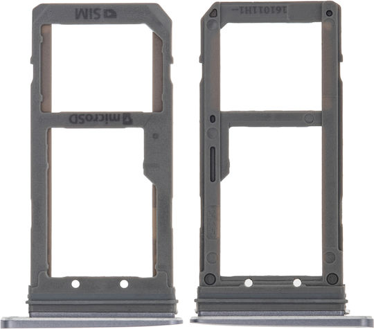 Einzel-SIM-Kartenhalter Samsung Galaxy S7 Schwarz Onyx