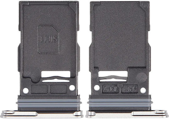 Single Sim Card Tray Samsung Galaxy S24 Fe 5g Premium Gray