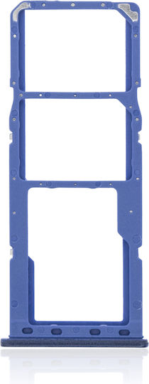 Dual Sim Kartenhalter Samsung Galaxy A21s A217 2020 Blau