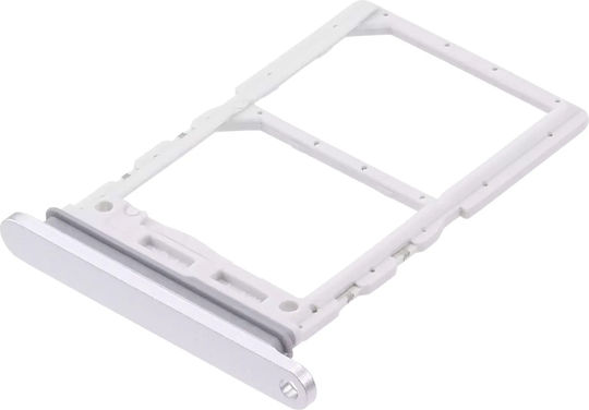 Dual SIM Kartenhalter Samsung Galaxy Z Flip 6 F741 Premium Weiß