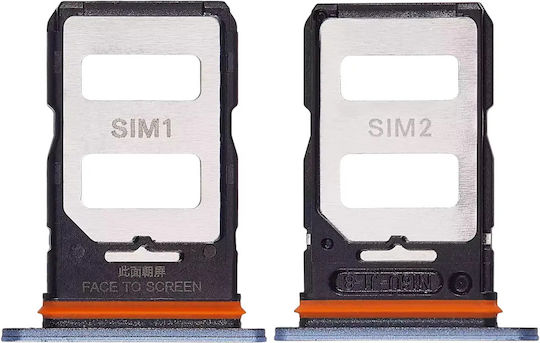 Sim-Kartenfach Xiaomi Redmi Note 13 Pro+ 5G Blau