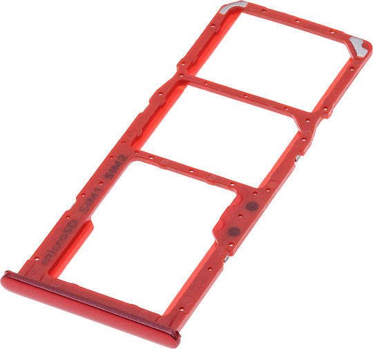 Dual Sim Card Tray Samsung Galaxy A51 4g A515 2019 Red