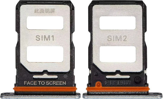 Sim Card Tray Xiaomi Redmi Note 12 Turbo Poco F5 White