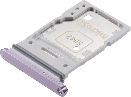 Dual Sim Card Tray Samsung Galaxy A55 5g A556 2024 Premium Lilac
