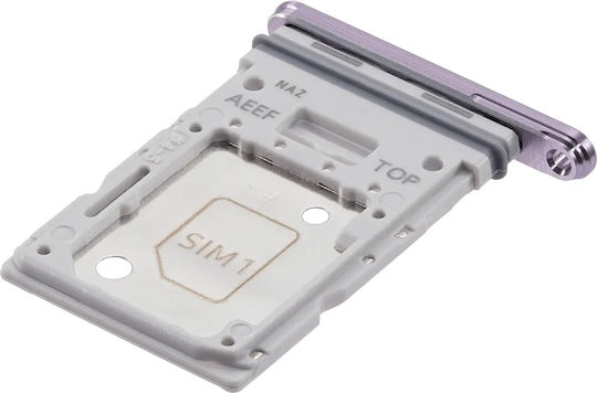 Dual Sim Card Tray Samsung Galaxy A55 5g A556 2024 Premium Lilac