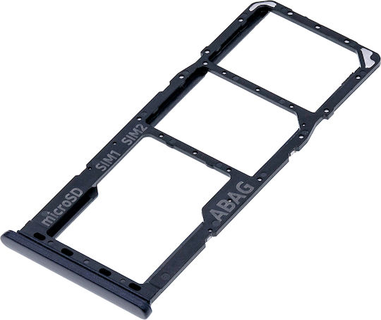 Dual SIM Kartenhalter Samsung Galaxy A21s A217 2020 Schwarz