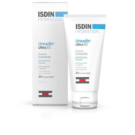 Isdin Hydration Ureadin Ultra 30 Exfoliating Cream Κρέμα για Scrub Προσώπου 50ml
