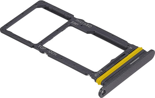 Einzelne SIM-Kartenhalter Samsung Galaxy A17 4G A175 2025 Premium Schwarz