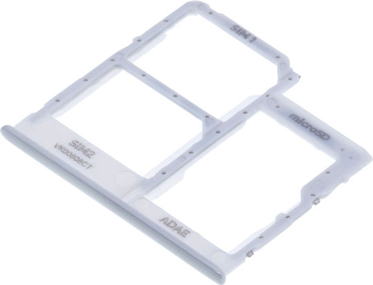 Dual Sim Card Tray Samsung Galaxy A41 A415 2020 Prism Crush Silver