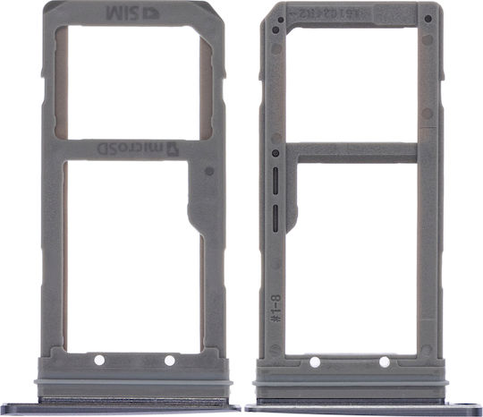Single Sim Card Tray Samsung Galaxy S7 Edge Black