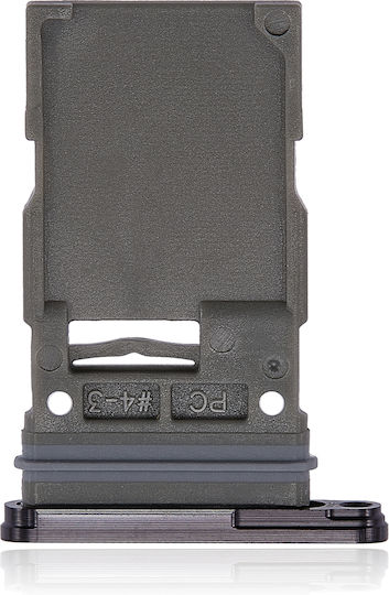 Einzelner SIM-Kartenhalter Samsung Galaxy S23 5G S23 Plus 5G Phantom Schwarz