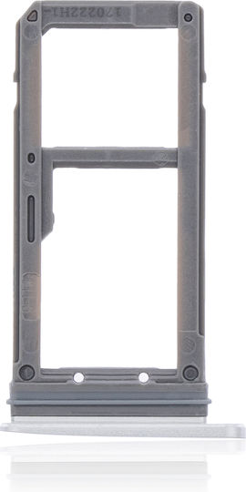 Dual Sim Card Tray Samsung Galaxy S7 Silver