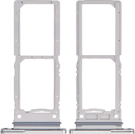 Tăvi SIM Dual Pentru Samsung Galaxy Z Fold 6 F956 Alb Premium