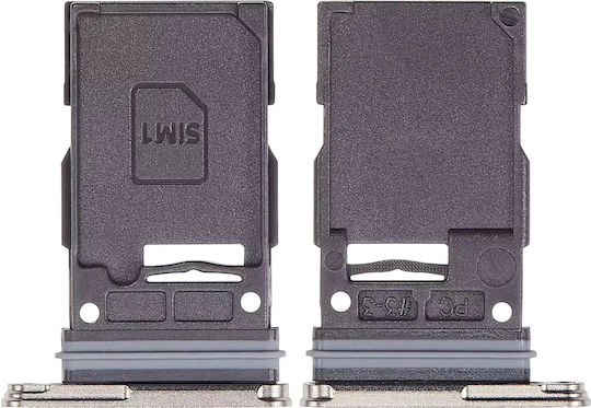 Single Sim Card Tray Samsung Galaxy S24 Ultra 5g Premium Titanium Gray