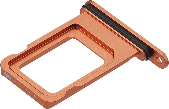 Single Sim Card Tray Compatible Iphone 17 Pro 17 Pro Max Cosmic Orange