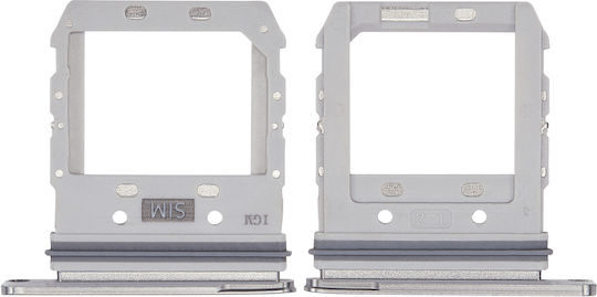 Tavă Dual Sim Pentru Samsung Galaxy S10 5g Culoare Argintie Crown