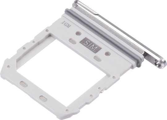 Tavă Dual Sim Pentru Samsung Galaxy S10 5g Culoare Argintie Crown