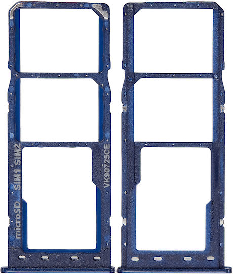 Dual Sim Card Tray Samsung Galaxy A10 A105 2019 Blue