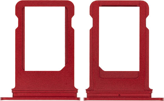 Sim Card Tray Iphone 8 Plus Red