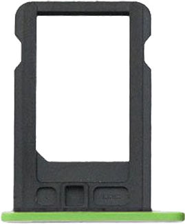 Тава за SIM карта iPhone 5C Зелен