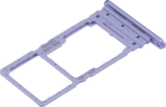 Dual SIM Kartenhalter Samsung Galaxy A34 A346 2023 Lila