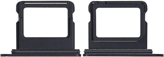 Single Sim Card Tray Compatible Iphone 17 Black
