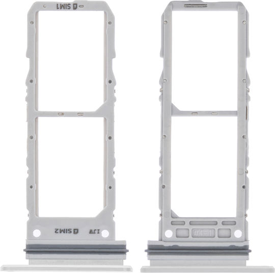Dual Sim Card Tray Samsung Galaxy Note 10 Aura White