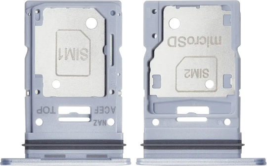 Dual Sim Card Tray Samsung Galaxy A35 A356 2024 Premium Iceblue