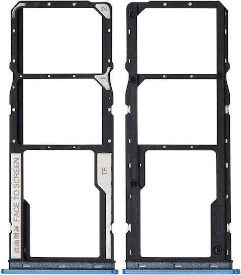 Sim Card Tray Xiaomi Redmi 10c Ocean Blue