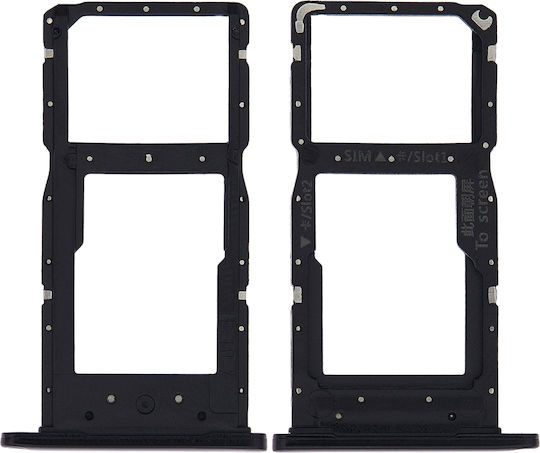 Sim Card Tray Huawei P Smart P Smart Plus 2019 Midnight Black