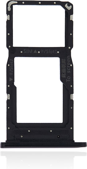 Sim Card Tray Huawei P Smart P Smart Plus 2019 Midnight Black