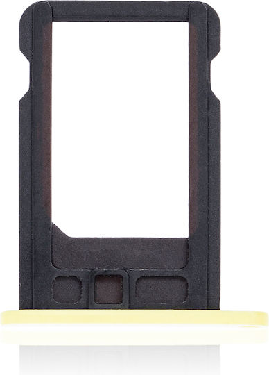 Tavă SIM Card Iphone 5C Galbenă