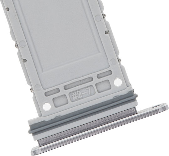 Single Sim Card Tray Samsung Galaxy Note 10 Aura Glow Silver