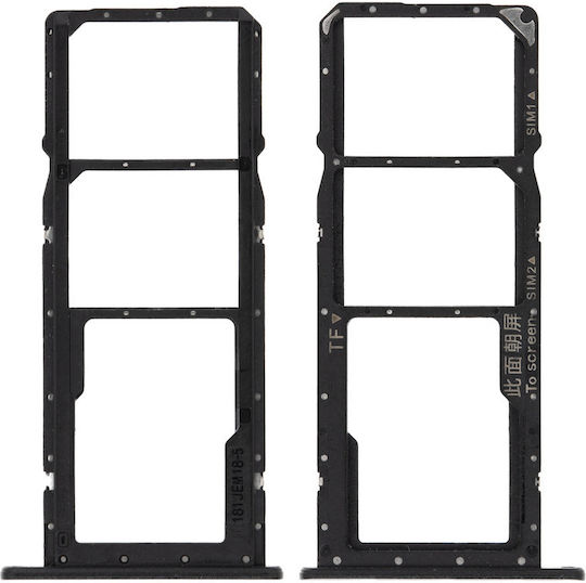 Тава За SIM Карти Huawei Honor 8x Черна