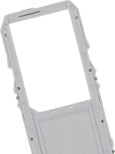 Single Sim Card Tray Samsung Galaxy Note 10 Aura Glow Silver