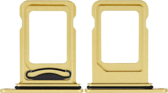Dual Sim Card Tray Iphone 14 14 Plus Yellow