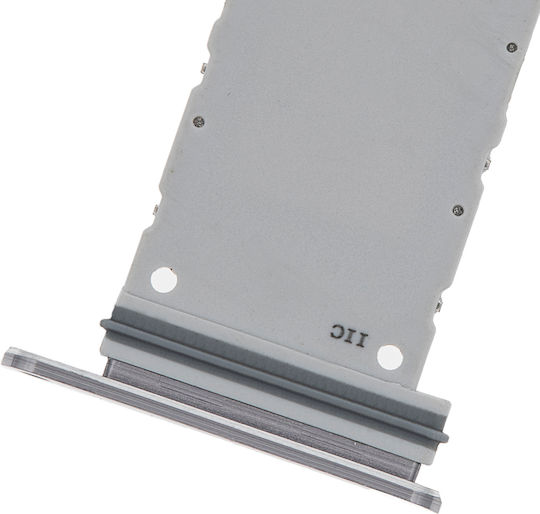 Single Sim Card Tray Samsung Galaxy Note 10 Aura Glow Silver