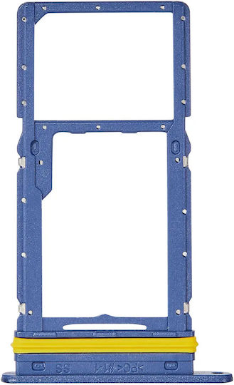 Einzelne SIM-Kartenhalter Samsung Galaxy A17 5G A176 2025 Premium Blau