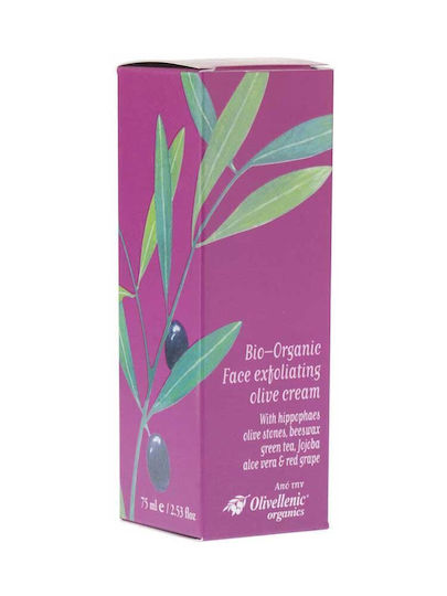 Olivellenic Organics Gesichtspeeling Creme für Scrub 75ml