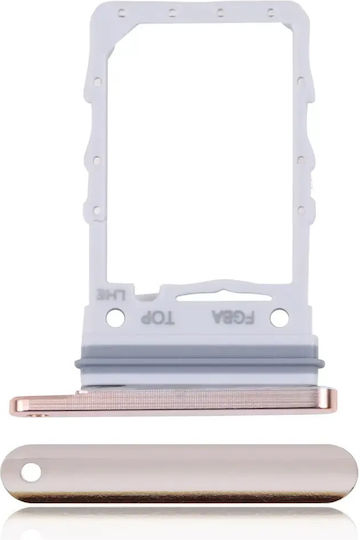 Sim Kartenhalter Samsung Galaxy Z Flip 4 5G F721 Rosa Gold