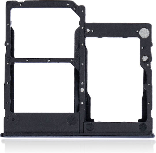 Двойна SIM Кутия Samsung Galaxy A41 A415 2020 Prism Crush Черен