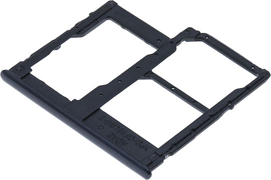 Двойна SIM Кутия Samsung Galaxy A41 A415 2020 Prism Crush Черен