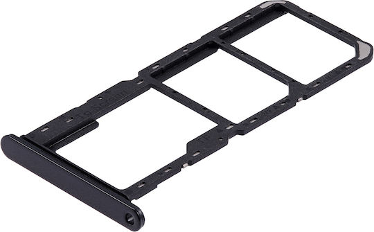 Dual SIM-Kartenhalter Samsung Galaxy A14 5G A146p R 2023 Schwarz