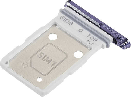 Dual Sim Card Tray Samsung Galaxy S26 S942 Cobalt Violet