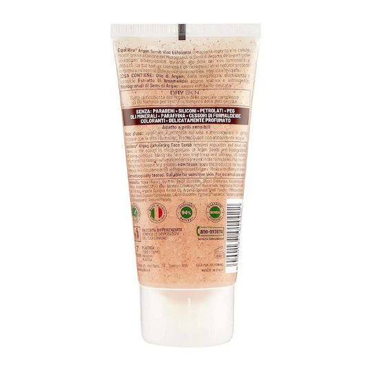 Equilibra Argan Exfoliating Face Scrub 75ml